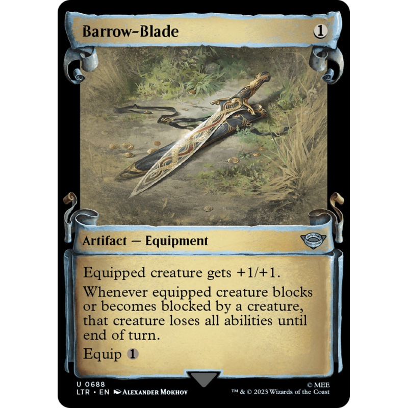 Barrow-Blade [The Lord of the Rings: Tales of Middle-Earth Showcase Scrolls]