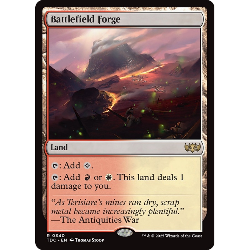 Battlefield Forge [Tarkir: Dragonstorm Commander]