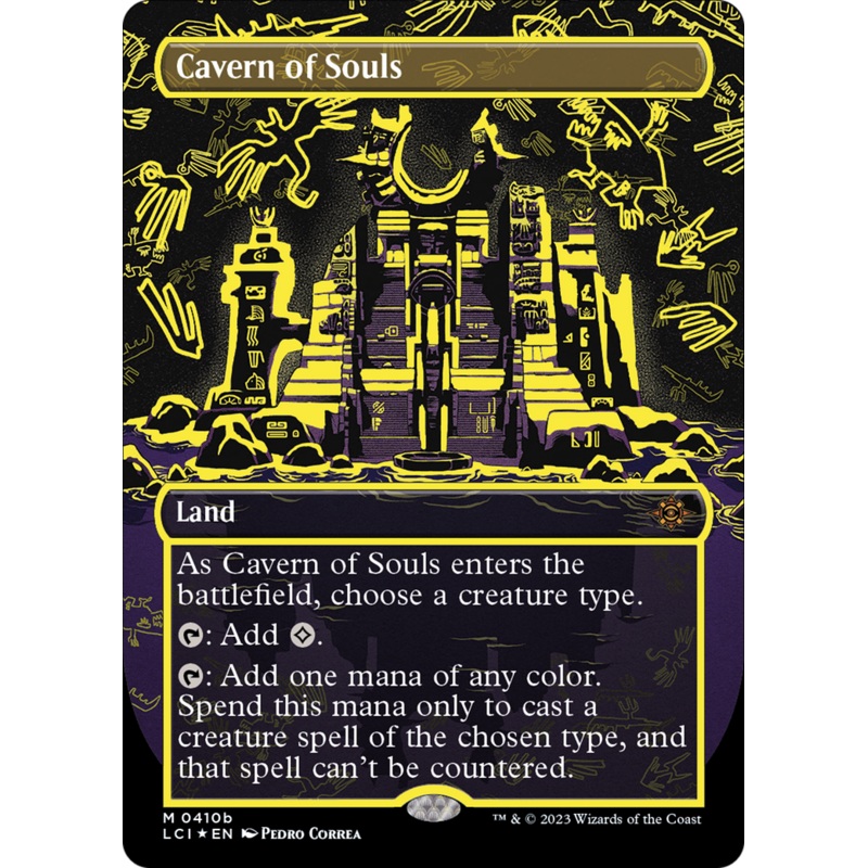 Cavern of Souls (0410b) (Borderless) [The Lost Caverns of Ixalan]