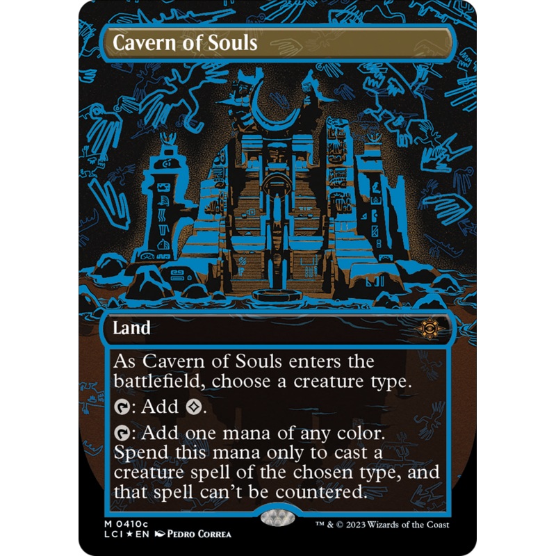 Cavern of Souls (0410c) (Borderless) [The Lost Caverns of Ixalan]