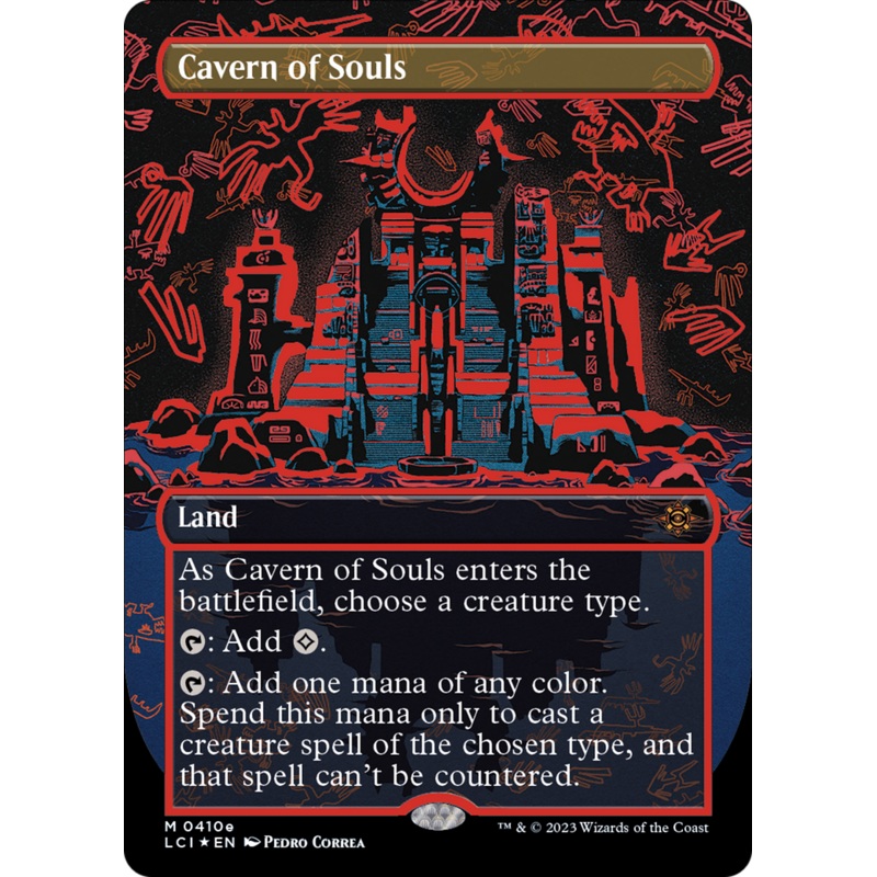 Cavern of Souls (0410e) (Borderless) [The Lost Caverns of Ixalan]