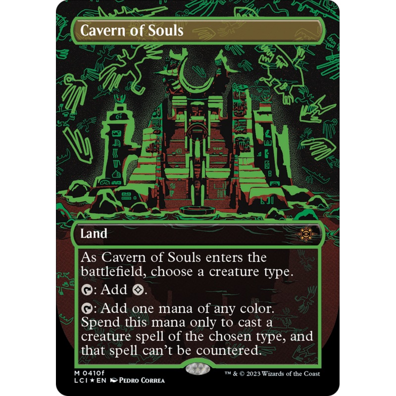 Cavern of Souls (0410f) (Borderless) [The Lost Caverns of Ixalan]