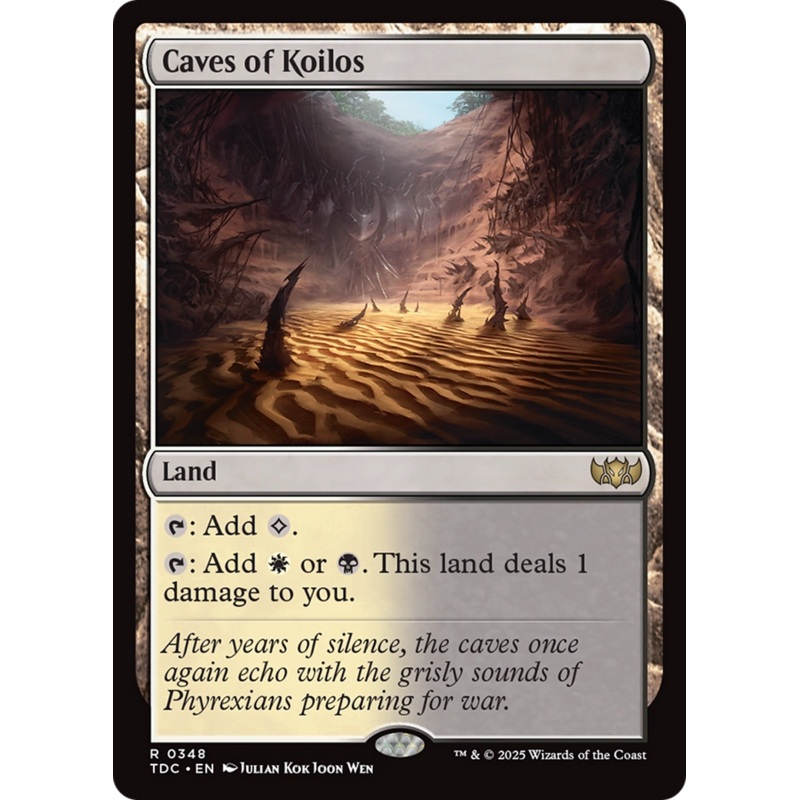 Caves of Koilos [Tarkir: Dragonstorm Commander]