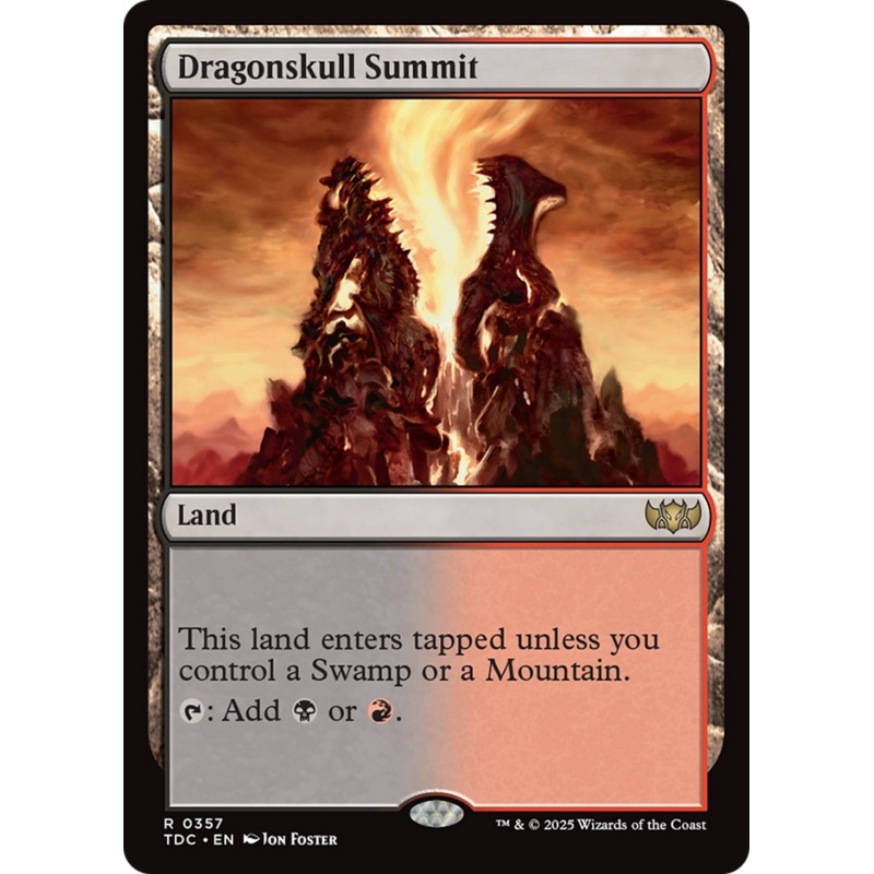 Dragonskull Summit [Tarkir: Dragonstorm Commander]
