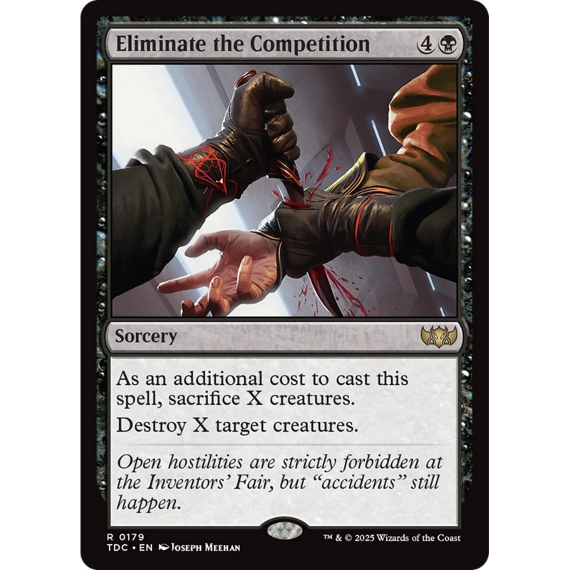Eliminate the Competition [Tarkir: Dragonstorm Commander]