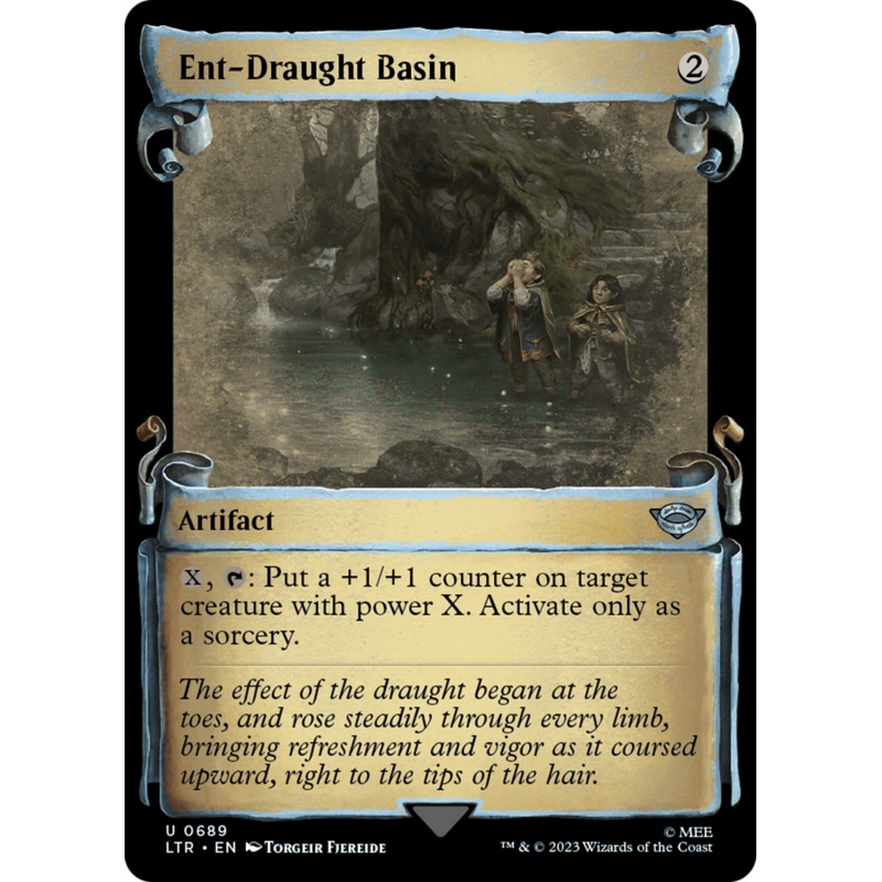 Ent-Draught Basin [The Lord of the Rings: Tales of Middle-Earth Showcase Scrolls]