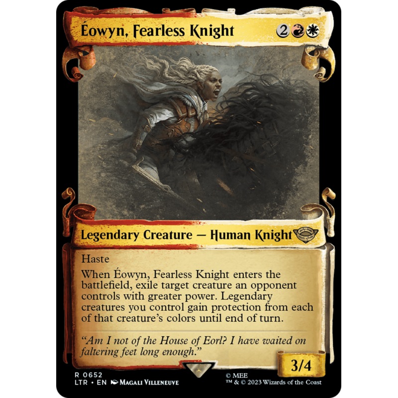 Eowyn, Fearless Knight [The Lord of the Rings: Tales of Middle-Earth Showcase Scrolls]
