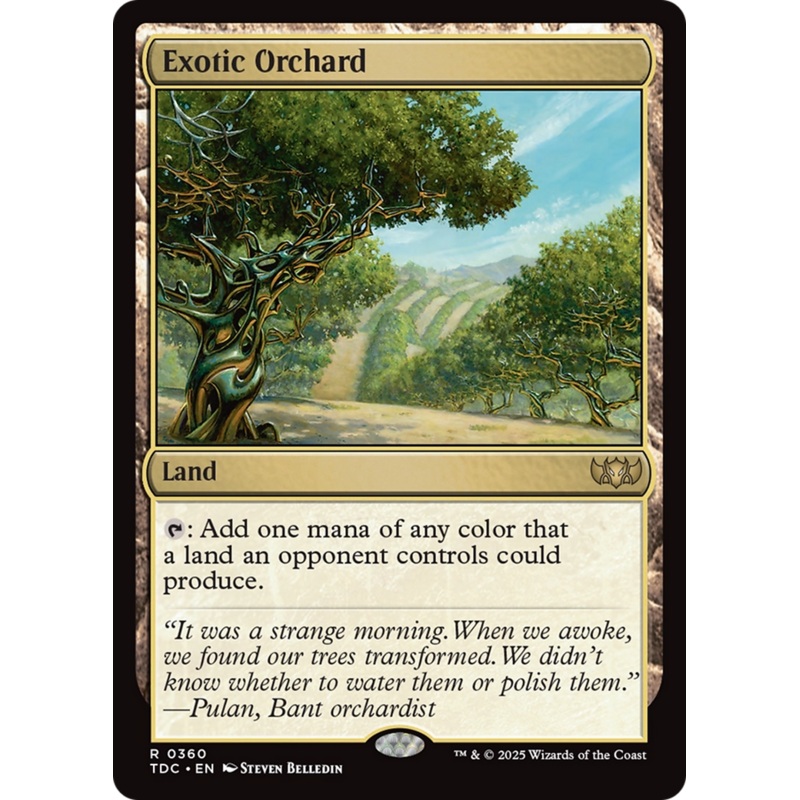 Exotic Orchard [Tarkir: Dragonstorm Commander]