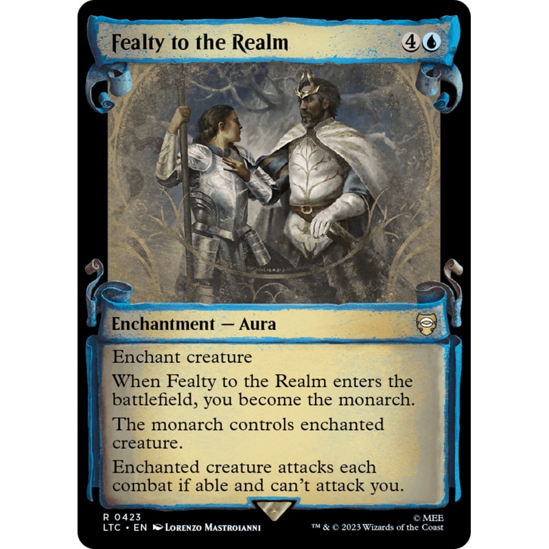 Fealty to the Realm [The Lord of the Rings: Tales of Middle-Earth Commander Showcase Scrolls]