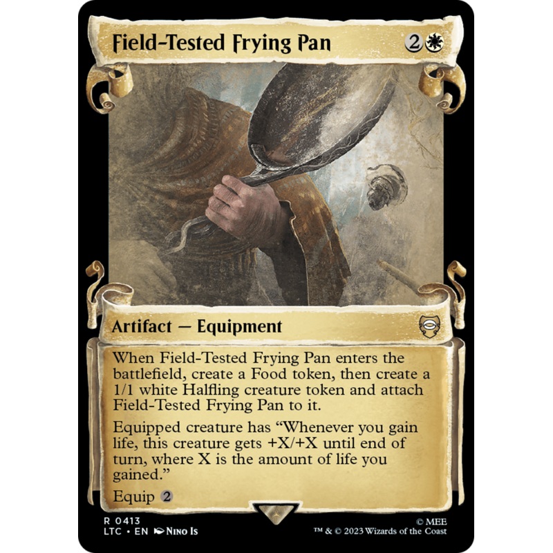 Field-Tested Frying Pan [The Lord of the Rings: Tales of Middle-Earth Commander Showcase Scrolls]