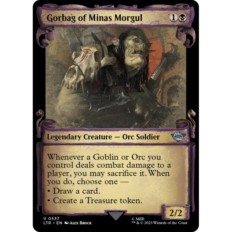 Gorbag of Minas Morgul [The Lord of the Rings: Tales of Middle-Earth Showcase Scrolls]