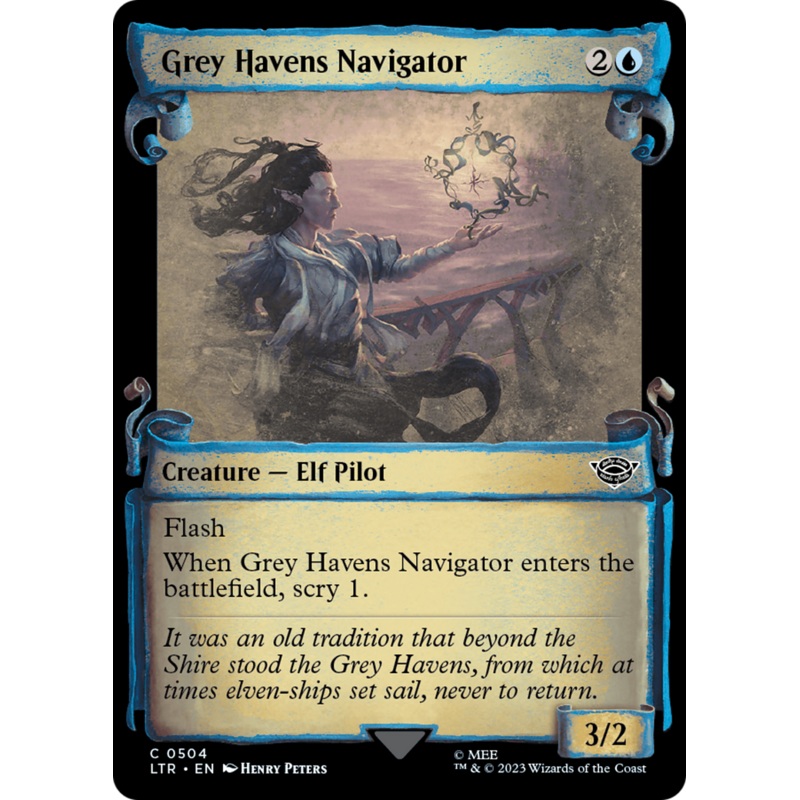 Grey Havens Navigator [The Lord of the Rings: Tales of Middle-Earth Showcase Scrolls]