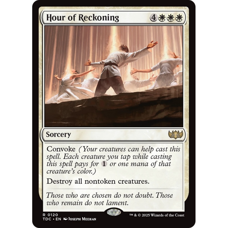 Hour of Reckoning [Tarkir: Dragonstorm Commander]