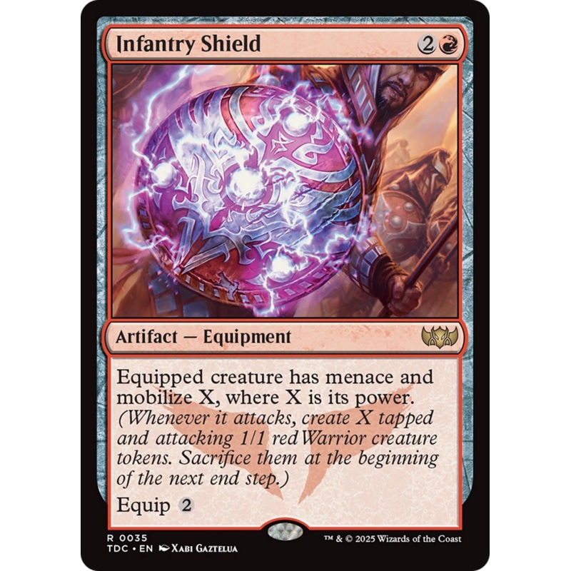Infantry Shield [Tarkir: Dragonstorm Commander]