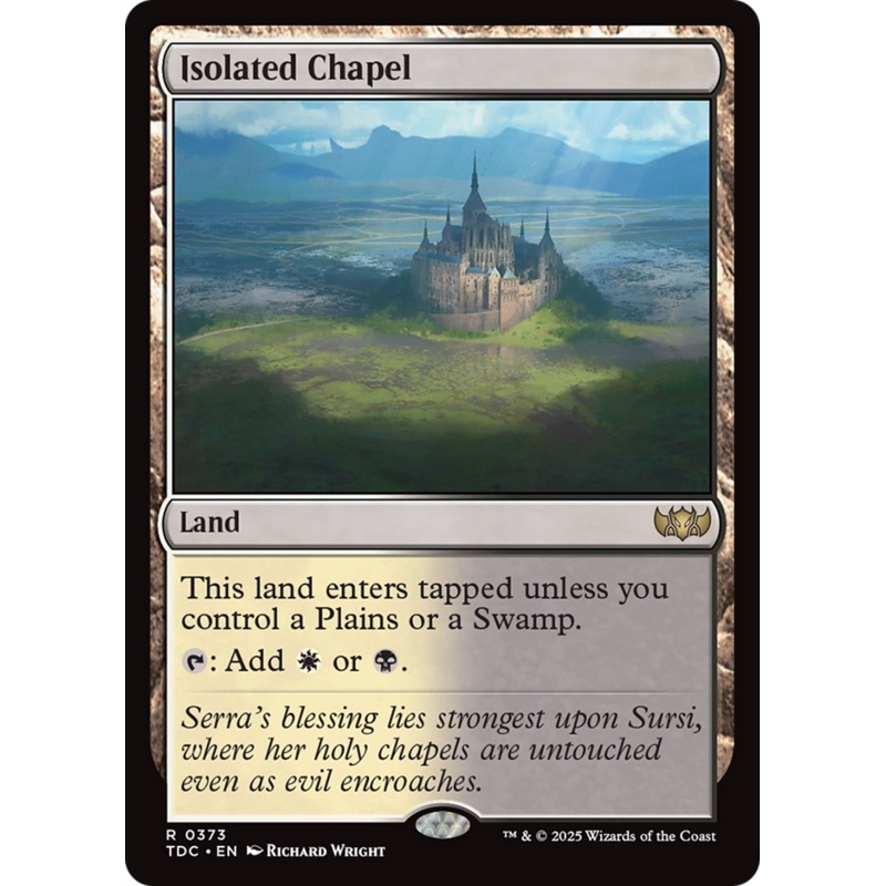 Isolated Chapel [Tarkir: Dragonstorm Commander]