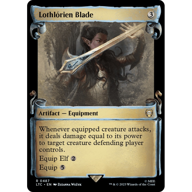 Lothlorien Blade [The Lord of the Rings: Tales of Middle-Earth Commander Showcase Scrolls]