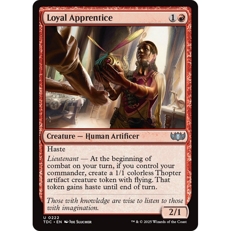 Loyal Apprentice [Tarkir: Dragonstorm Commander]
