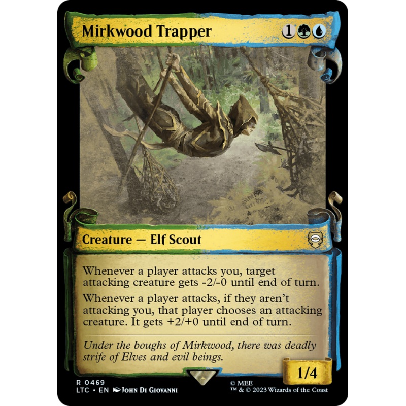 Mirkwood Trapper [The Lord of the Rings: Tales of Middle-Earth Commander Showcase Scrolls]