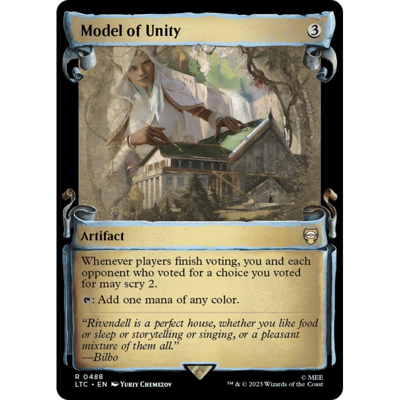 Model of Unity [The Lord of the Rings: Tales of Middle-Earth Commander Showcase Scrolls]