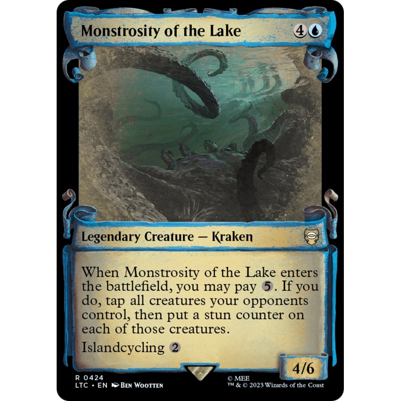 Monstrosity of the Lake [The Lord of the Rings: Tales of Middle-Earth Commander Showcase Scrolls]
