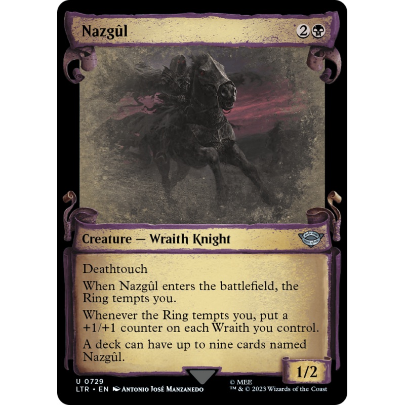 Nazgul (0729) [The Lord of the Rings: Tales of Middle-Earth Showcase Scrolls]