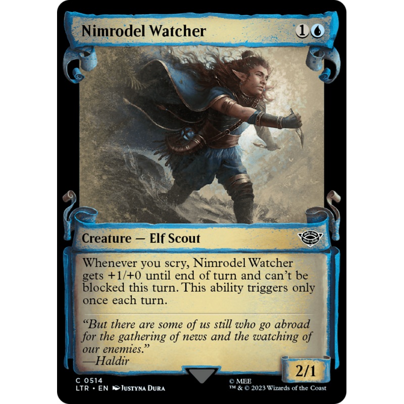 Nimrodel Watcher [The Lord of the Rings: Tales of Middle-Earth Showcase Scrolls]