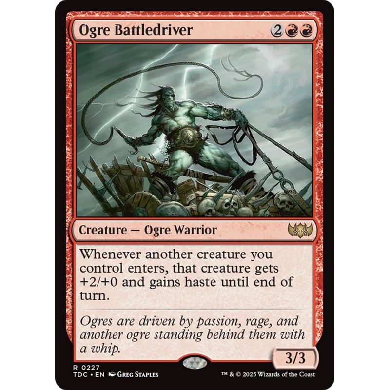 Ogre Battledriver [Tarkir: Dragonstorm Commander]
