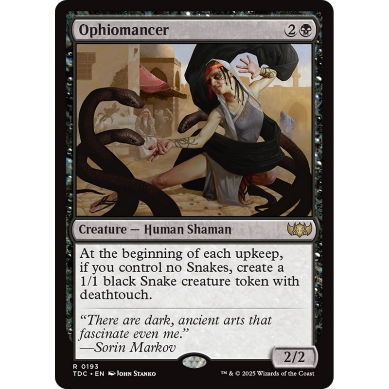 Ophiomancer [Tarkir: Dragonstorm Commander]