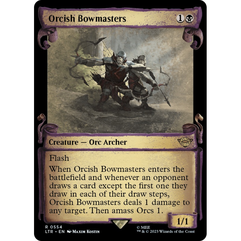 Orcish Bowmasters [The Lord of the Rings: Tales of Middle-Earth Showcase Scrolls]