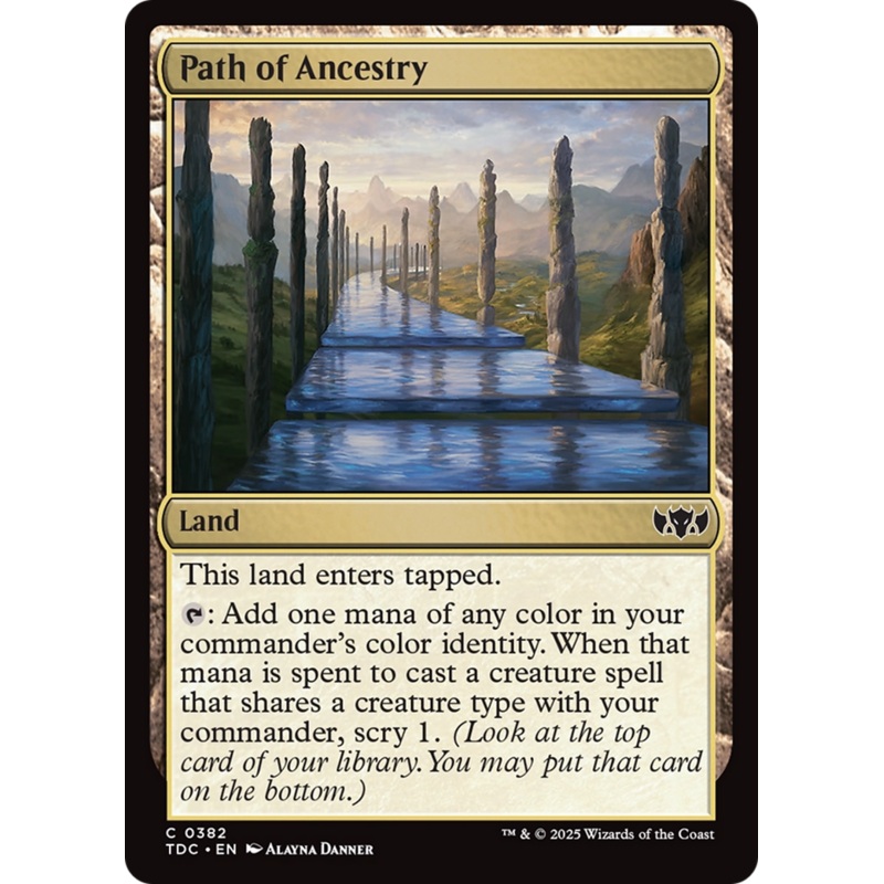 Path of Ancestry [Tarkir: Dragonstorm Commander]