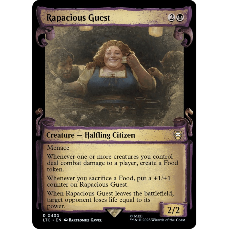 Rapacious Guest [The Lord of the Rings: Tales of Middle-Earth Commander Showcase Scrolls]