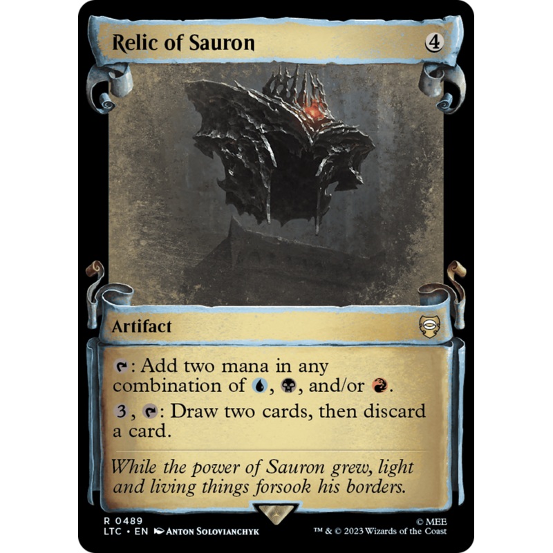 Relic of Sauron [The Lord of the Rings: Tales of Middle-Earth Commander Showcase Scrolls]