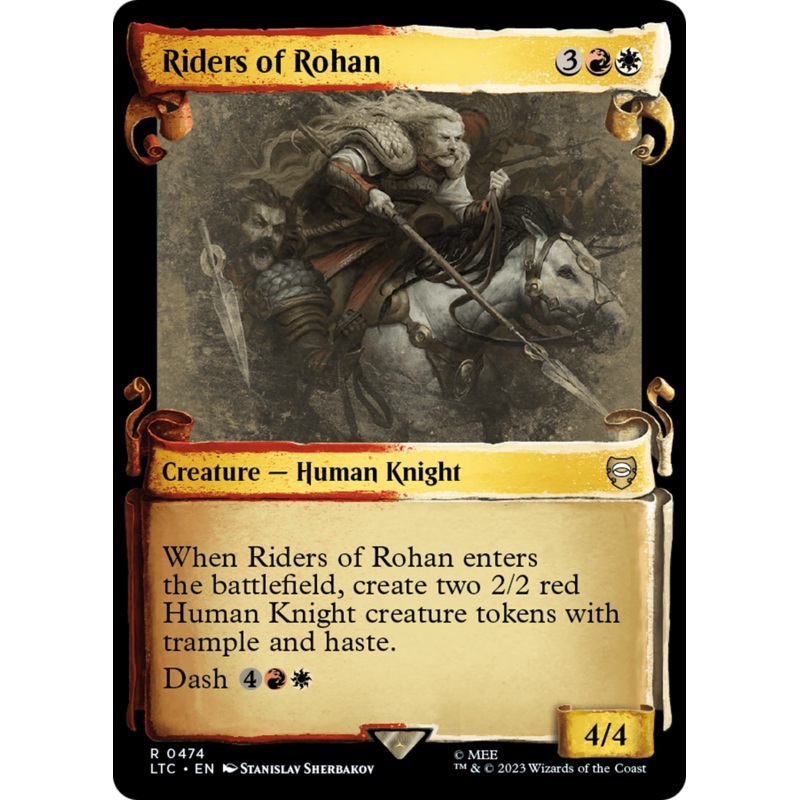 Riders of Rohan [The Lord of the Rings: Tales of Middle-Earth Commander Showcase Scrolls]