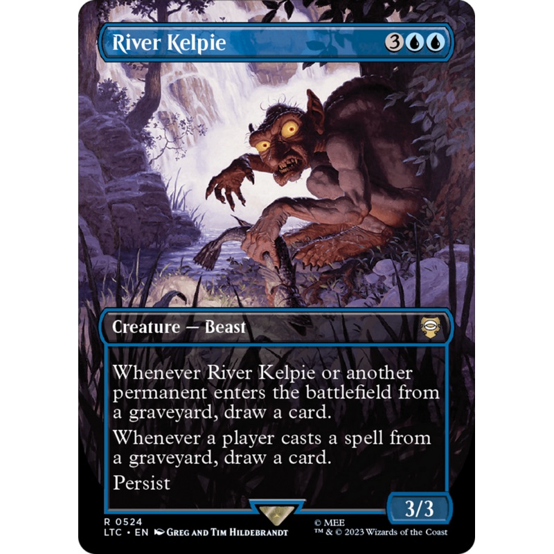 River Kelpie (Borderless) [The Lord of the Rings: Tales of Middle-Earth Commander]