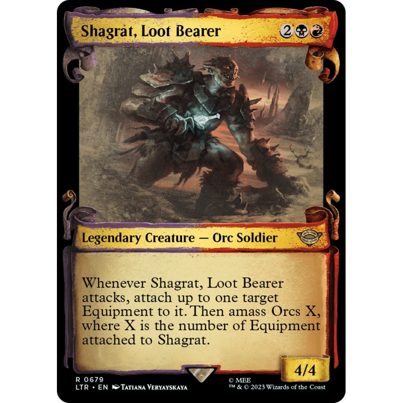 Shagrat, Loot Bearer [The Lord of the Rings: Tales of Middle-Earth Showcase Scrolls]