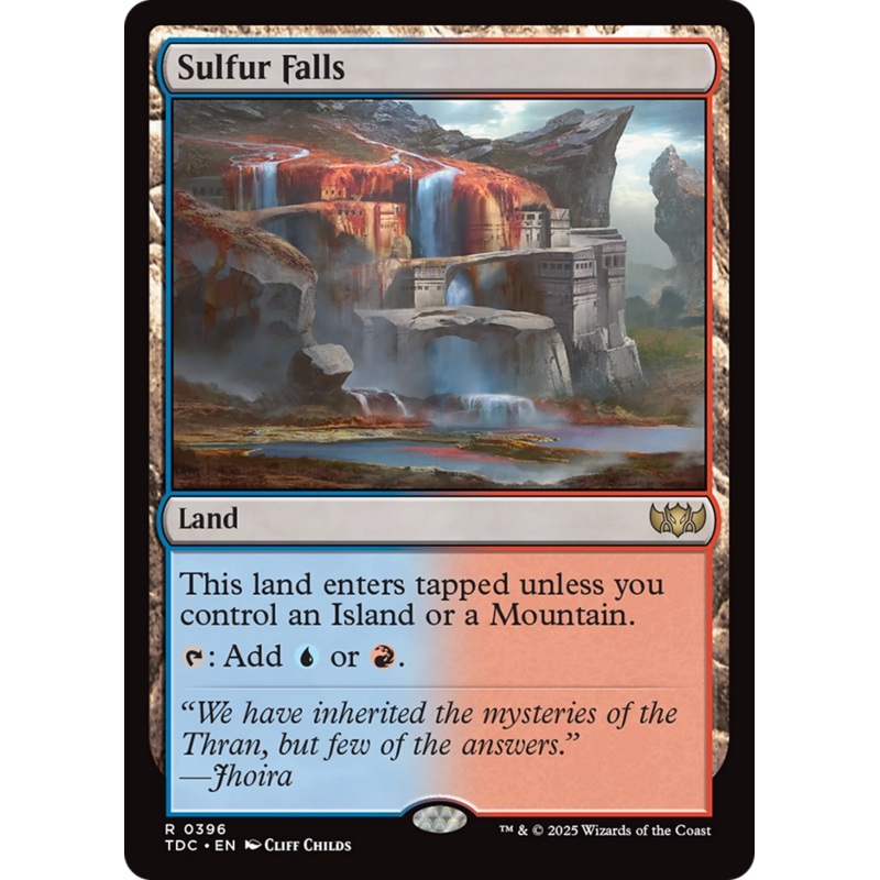 Sulfur Falls [Tarkir: Dragonstorm Commander]