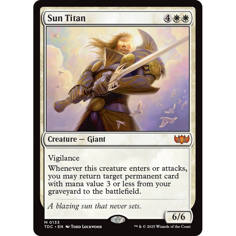 Sun Titan [Tarkir: Dragonstorm Commander]