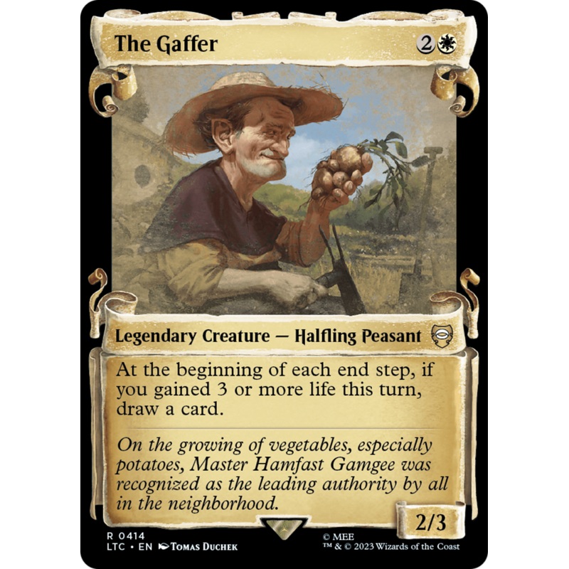 The Gaffer [The Lord of the Rings: Tales of Middle-Earth Commander Showcase Scrolls]