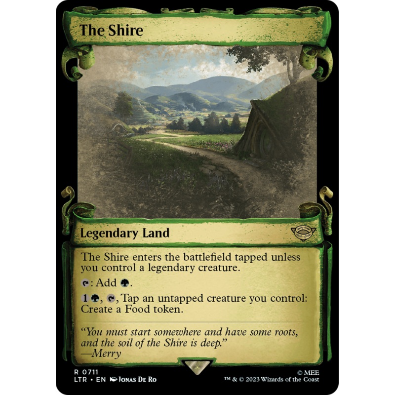 The Shire [The Lord of the Rings: Tales of Middle-Earth Showcase Scrolls]