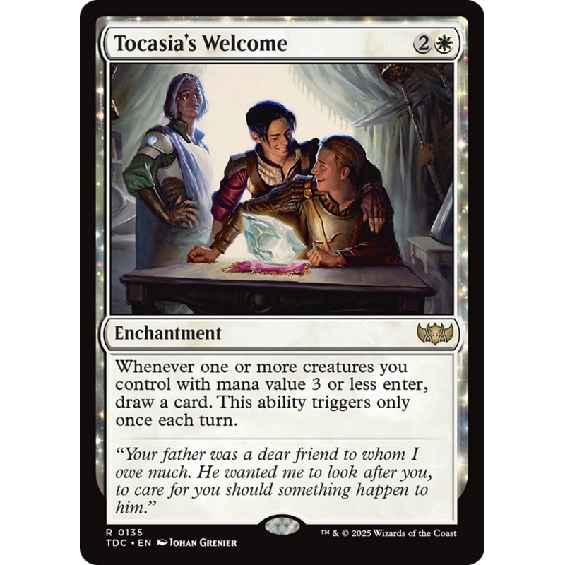 Tocasia's Welcome [Tarkir: Dragonstorm Commander]