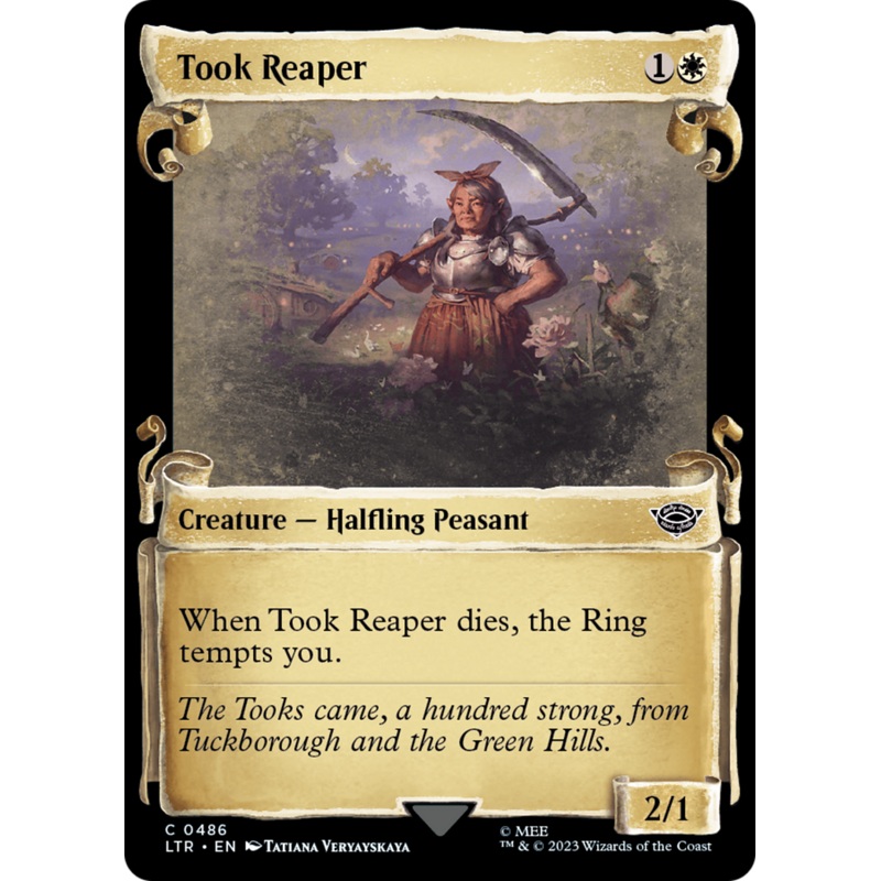 Took Reaper [The Lord of the Rings: Tales of Middle-Earth Showcase Scrolls]