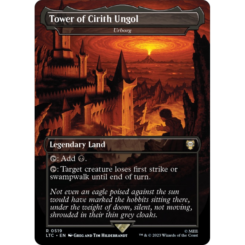Tower of Cirith Ungol - Urborg (Borderless) [The Lord of the Rings: Tales of Middle-Earth Commander]
