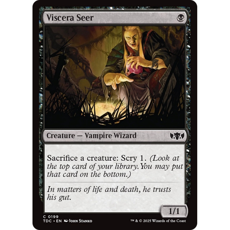 Viscera Seer [Tarkir: Dragonstorm Commander]