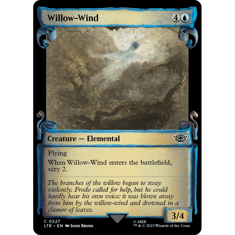 Willow-Wind [The Lord of the Rings: Tales of Middle-Earth Showcase Scrolls]