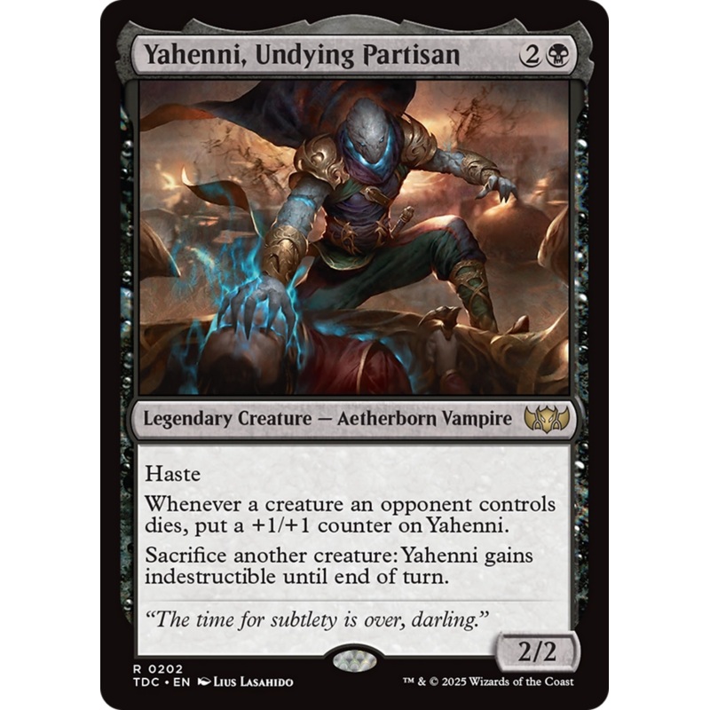 Yahenni, Undying Partisan [Tarkir: Dragonstorm Commander]