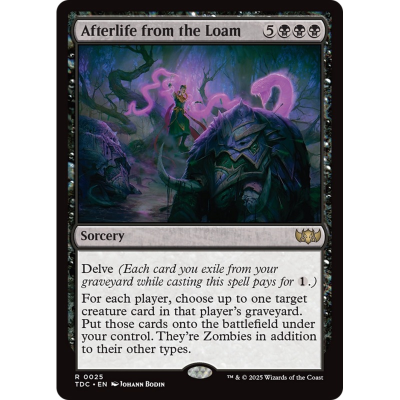 Afterlife from the Loam [Tarkir: Dragonstorm Commander]