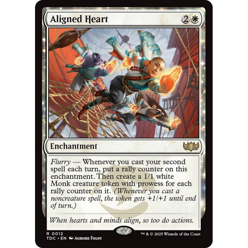Aligned Heart [Tarkir: Dragonstorm Commander]
