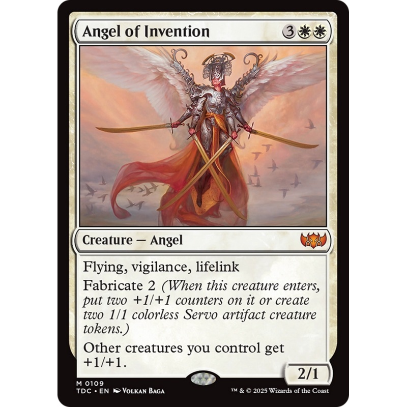 Angel of Invention [Tarkir: Dragonstorm Commander]