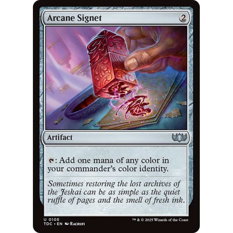 Arcane Signet [Tarkir: Dragonstorm Commander]