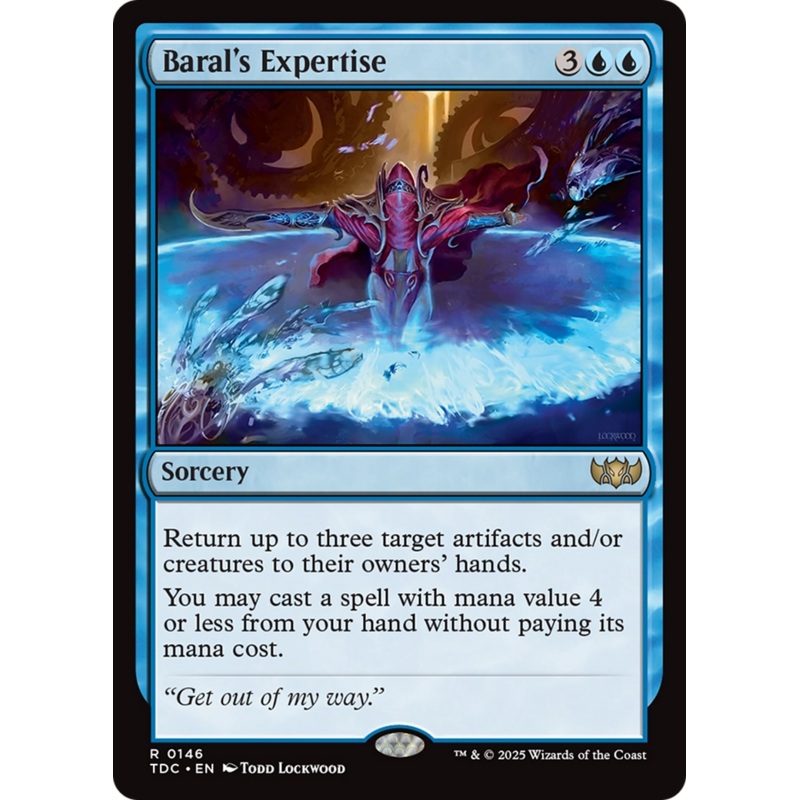 Baral's Expertise [Tarkir: Dragonstorm Commander]